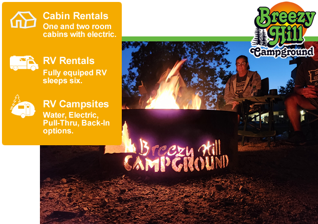 Breezy Hill Campground Features